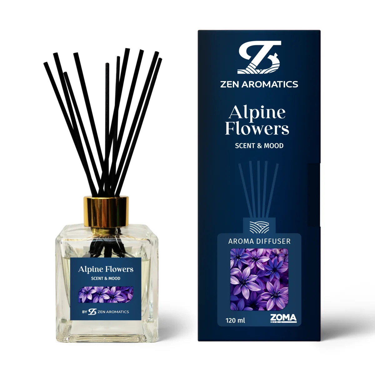 ZEN Aromatics Alpine Flowers - ალპური ყვავილები 120მლ
